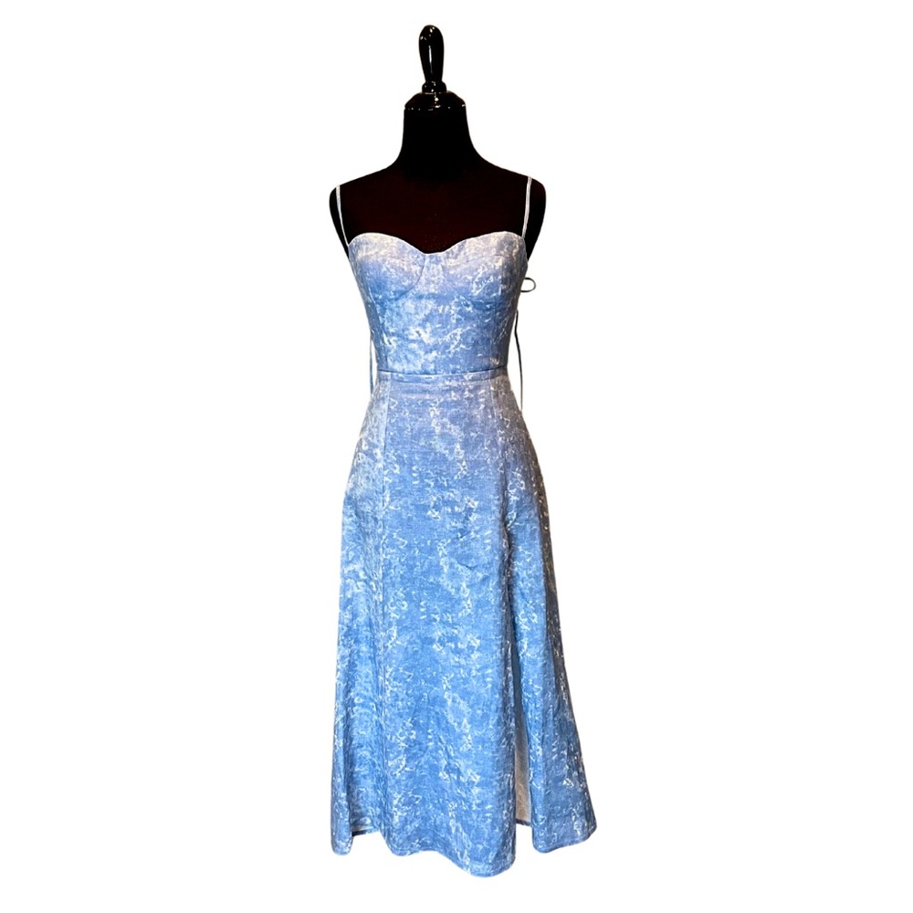 Reformation Linen Midi Dress